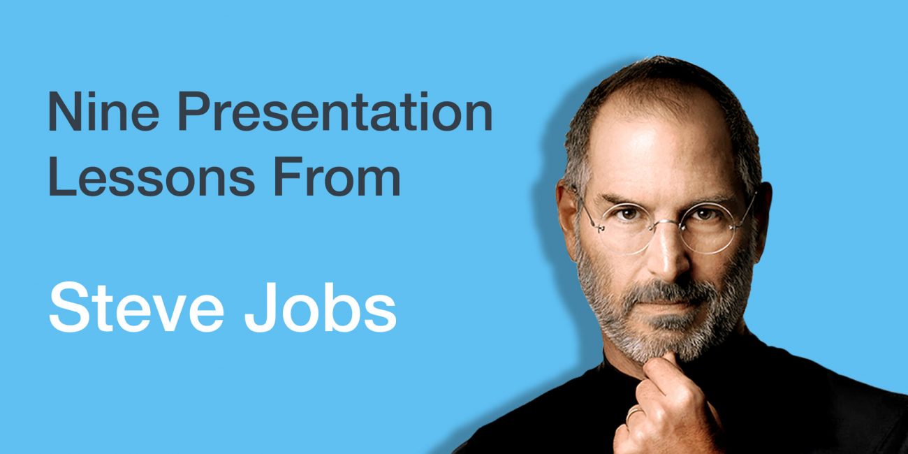 9 Presentation Lessons from Steve Jobs